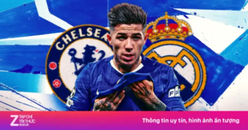 Real Madrid sẵn sàng chi 120 triệu bảng chiêu mộ Enzo Fernandez