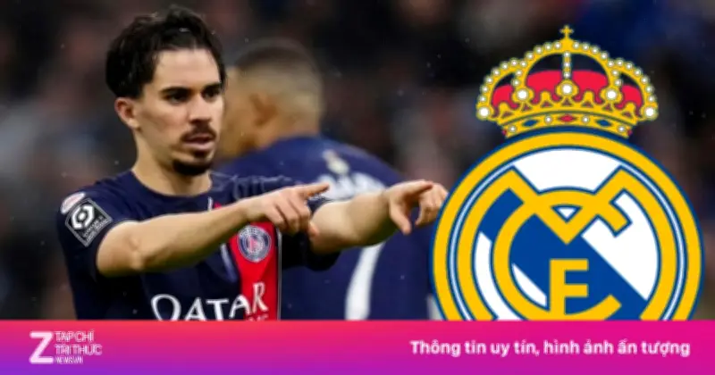 Real Madrid sắp chi 150 triệu euro cho 'bom tấn' Vitinha của PSG