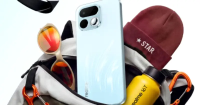 Realme 16T 5G ra mắt: pin 8.000mAh, camera Sony 50MP, giá từ 10,29 triệu