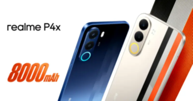 Realme ra mắt điện thoại 5 triệu pin 8.000mAh, chơi game 10 tiếng