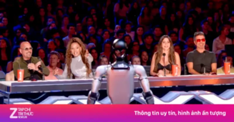 Robot Trung Quốc gây sốt trên sân khấu America's Got Talent