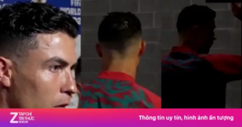 Ronaldo nổi cáu vì bị hỏi dồn về Messi sau trận thắng Uzbekistan 5-0