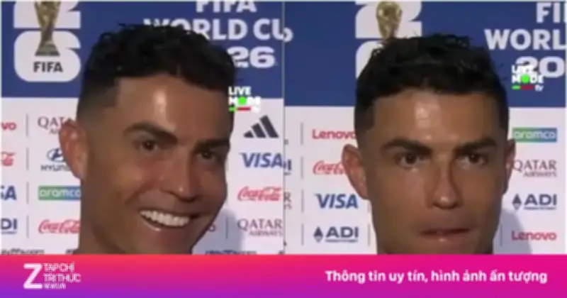 Ronaldo đáp trả hài hước khi phóng viên xin tăng lương sau trận thắng