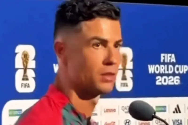 Ronaldo từ chối trả lời câu hỏi về Messi sau cú đúp tại World Cup 2026