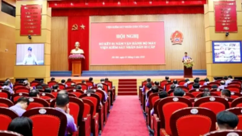 Sơ kết một năm vận hành mô hình Viện Kiểm sát 3 cấp: Tinh gọn, hiệu quả