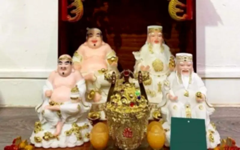 Sự thật về thờ 2 ông Địa, 2 ông Thần Tài gia chủ cần biết