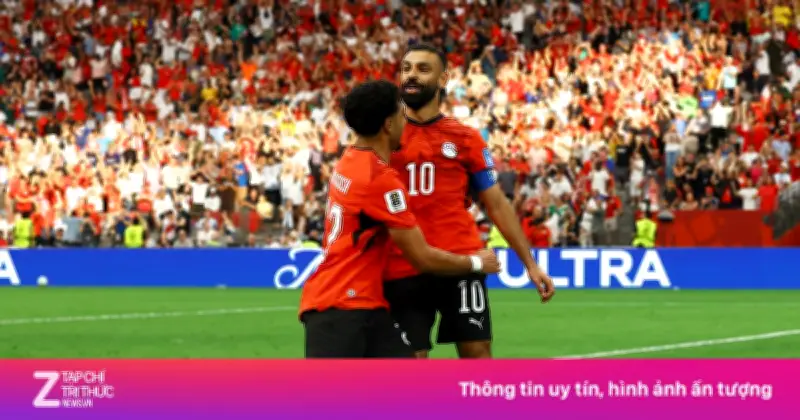 Salah tỏa sáng, Ai Cập thắng lịch sử 3-1 trước New Zealand tại World Cup 2026