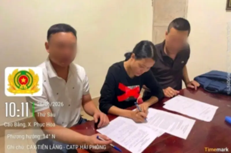 Sau 8 năm trốn truy nã, nữ bị can ra đầu thú tại Hải Phòng