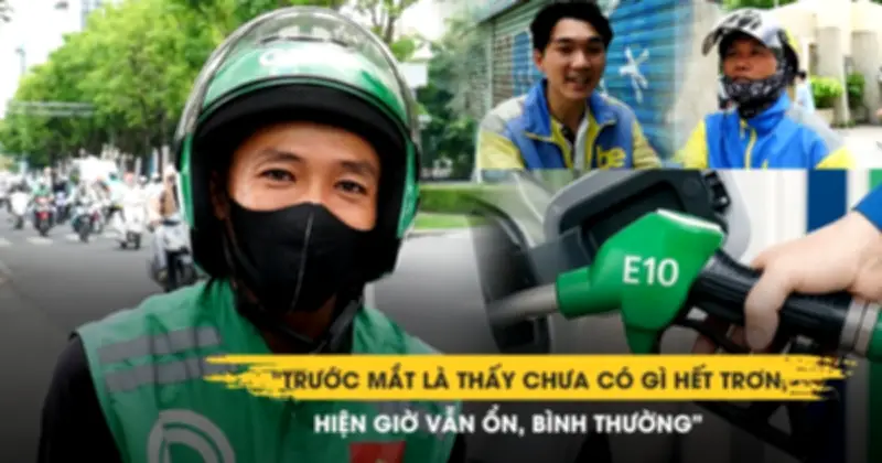 Sau nửa tháng bán xăng E10: Tài xế nói gì về lời đồn hư xe, chết máy?