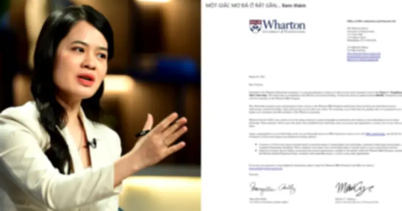 Shark Tuệ Lâm tiếc nuối vì từ chối MBA Wharton để sinh con
