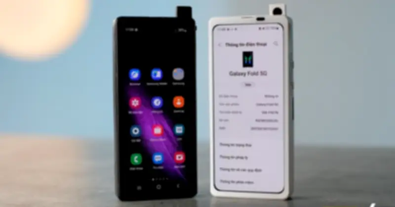 Sinh viên Việt biến Galaxy Z Fold hỏng thành smartphone mini độc nhất