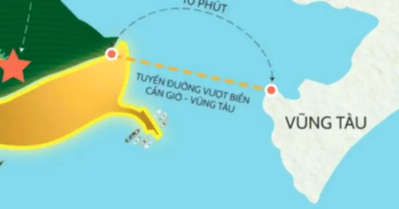Siêu dự án 93.000 tỷ đồng: Cần Giờ - Vũng Tàu chỉ còn 10 phút di chuyển
