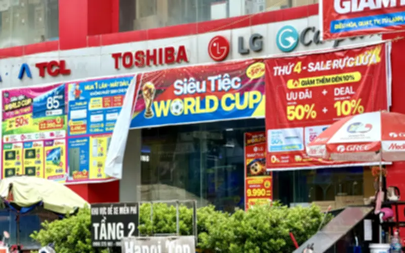Siêu thị điện máy giảm giá tới 50% tivi mùa World Cup