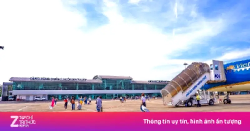 Sân bay Buôn Ma Thuột sắp có nhà ga T2 và đường băng thứ hai