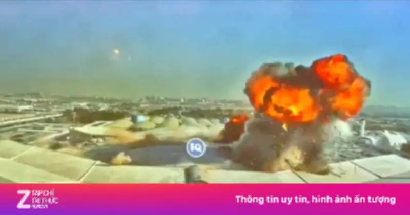 Sân bay Kuwait trúng đòn tập kích Iran, hàng chục người thương vong