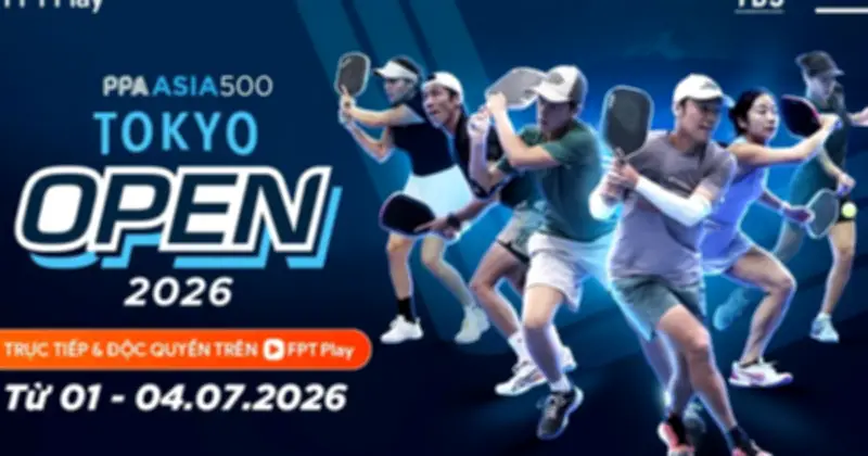 Sophia Huỳnh Trần là niềm hy vọng duy nhất của pickleball Việt Nam tại Tokyo Open
