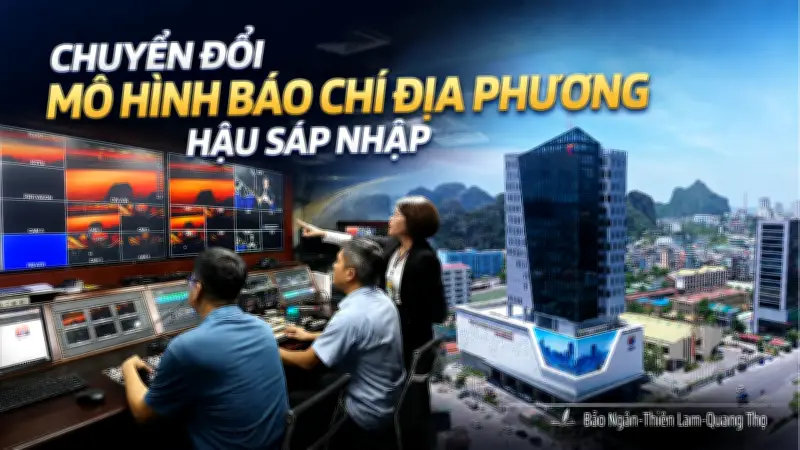 Sáp nhập báo chí địa phương: Tinh gọn bộ máy, thách thức chuyển đổi số
