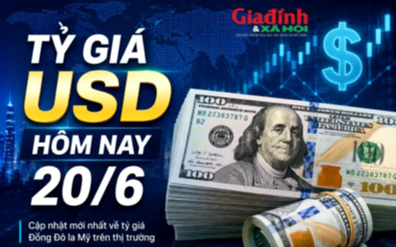 Tỷ giá USD hôm nay 20/6: Đô la Mỹ chợ đen bán ra 26.600 đồng