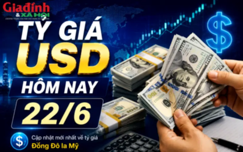 Tỷ giá USD hôm nay 22/6: Đồng đô la Mỹ tăng nhẹ cả khối ngân hàng và chợ đen