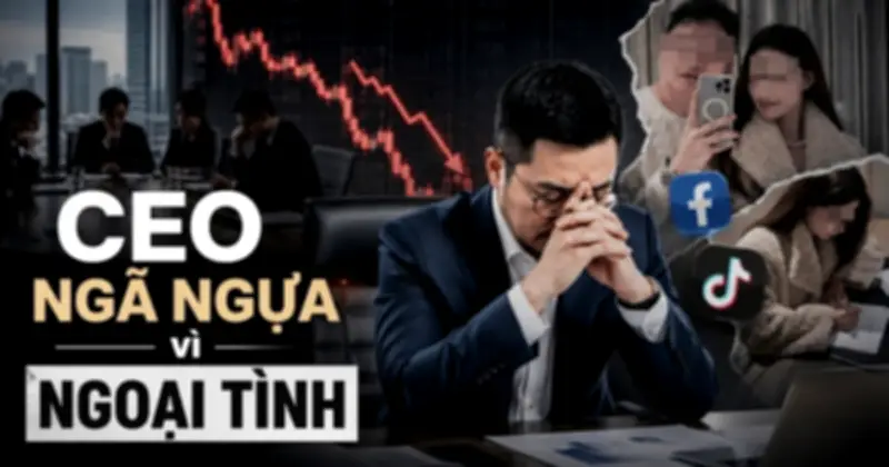 Từ phòng họp đến phòng the: Bê bối tình ái khiến CEO mất trắng sự nghiệp