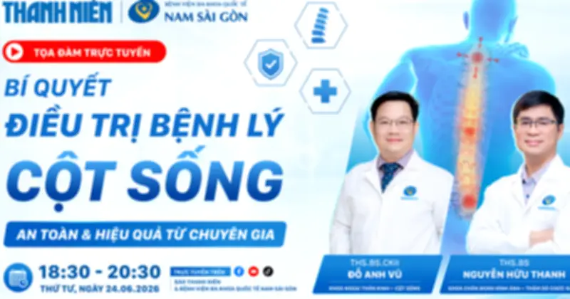Tư vấn trực tuyến: Bí quyết điều trị bệnh lý cột sống an toàn và hiệu quả