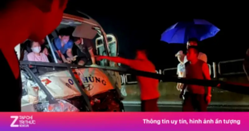 Tai nạn liên hoàn trên cao tốc Tuyên Quang - Phú Thọ, nhiều người bị thương