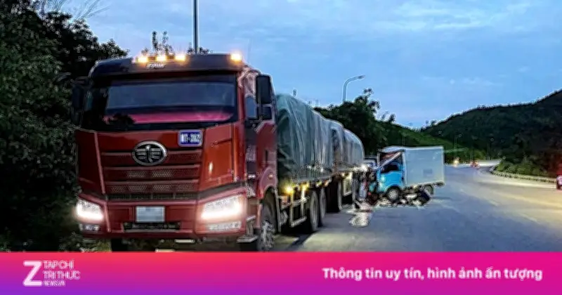 Tai nạn xe tải với xe đầu kéo ở Hà Tĩnh khiến một phụ nữ tử vong