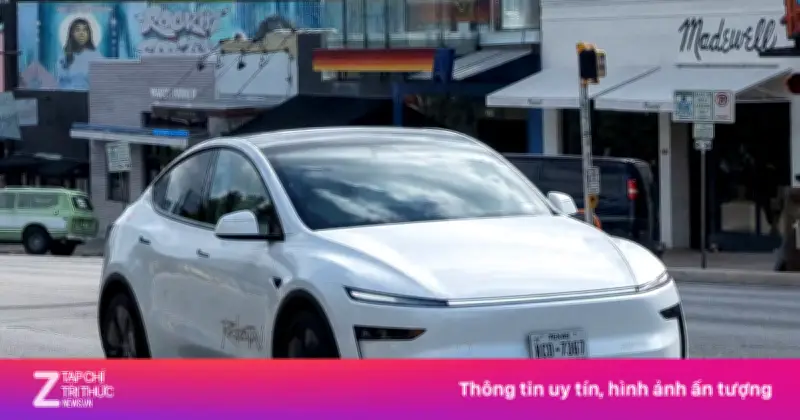 Tesla mở rộng robotaxi không người lái tại Austin, Texas