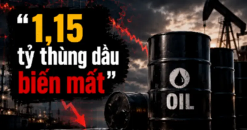 Thế giới mất 1,15 tỷ thùng dầu trong 4 tháng xung đột