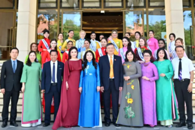 Thí sinh Miss Multicultural World 2026 thăm Nhà Quốc hội Việt Nam