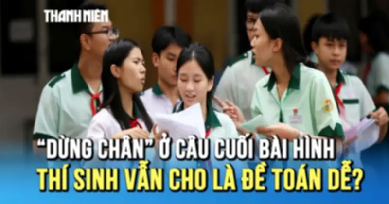 Thí sinh TP.HCM rạng rỡ sau môn toán thi lớp 10, đề dễ hơn năm ngoái
