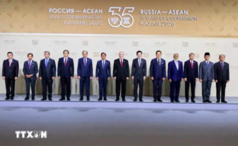 Thủ tướng Lê Minh Hùng dự hội nghị cấp cao kỷ niệm 35 năm quan hệ ASEAN-Nga