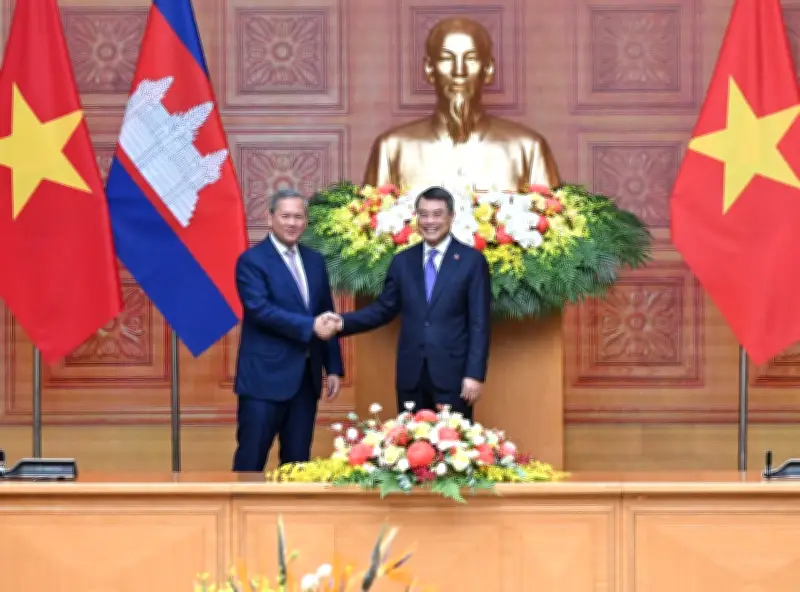 Thủ tướng Lê Minh Hưng và Thủ tướng Hun Manet hội đàm thành công
