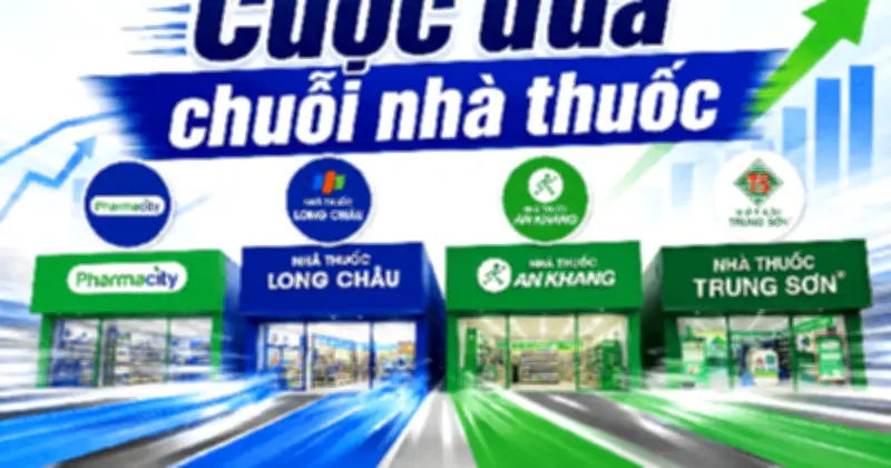 Thị trường dược phẩm 214.000 tỷ đồng: Long Châu vươn lên dẫn đầu, Pharmacity và An Khang tái cấu trúc