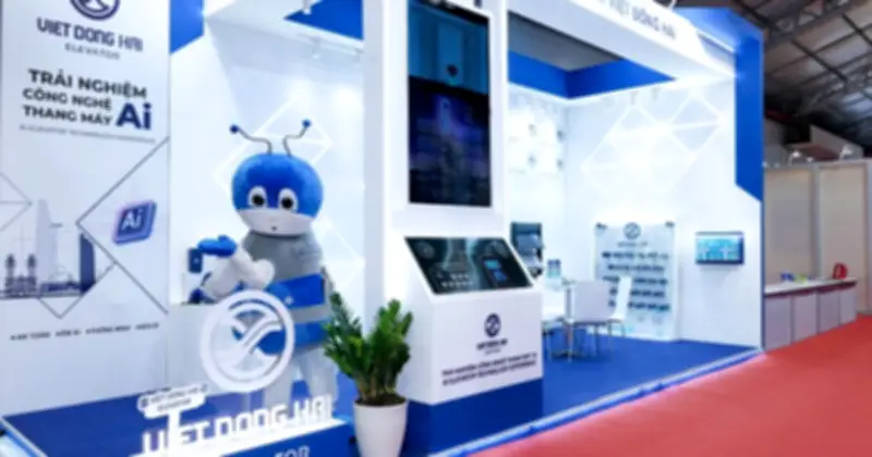 Thang máy thông minh AI VEXA của Việt Đông Hải ra mắt đầu tháng 9/2026