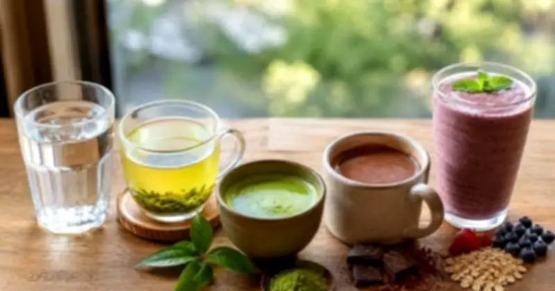 Thức uống thay thế cà phê giúp não tỉnh táo vào buổi sáng