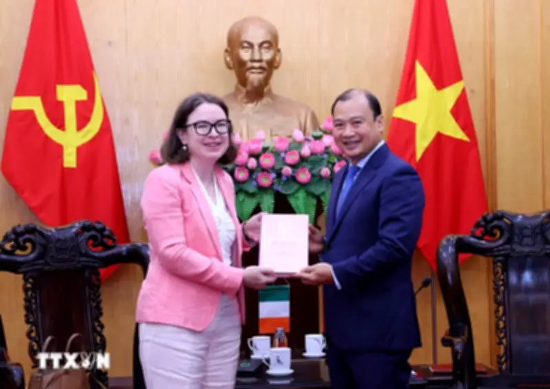 Thúc đẩy hợp tác nghiên cứu chung tâm cỡ toàn cầu Việt Nam-Ireland