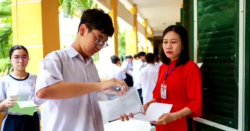 Đề thi lớp 10 môn tiếng Anh tại TP.HCM: Thí sinh nhận xét vừa sức, dễ đạt điểm cao