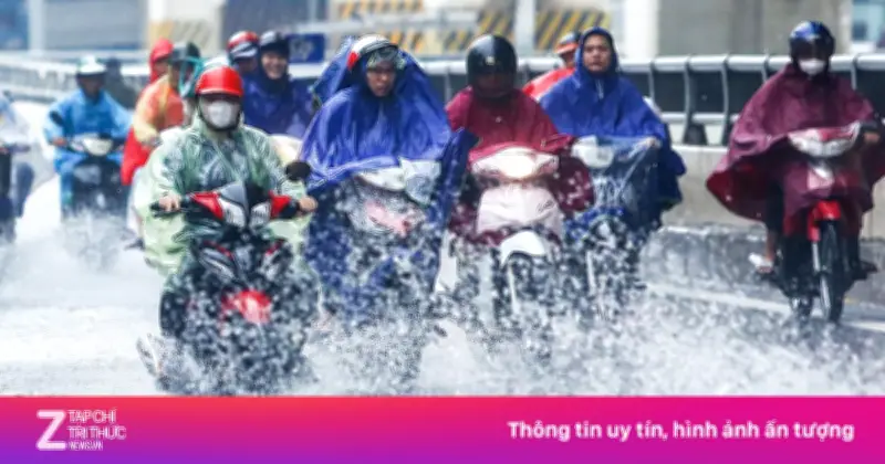 Thời tiết 27/6: Miền Bắc mưa dông, miền Trung nắng nóng gay gắt trên 38°C