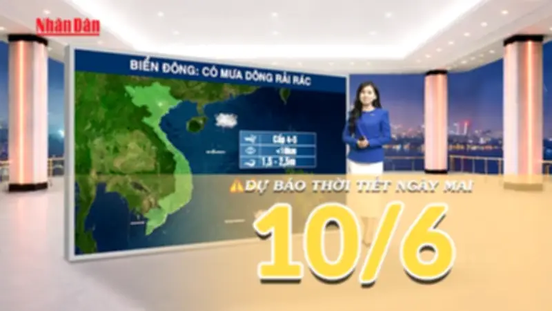 Thời tiết Bắc Bộ mát mẻ, Trung Bộ và Nam Bộ có mưa rào