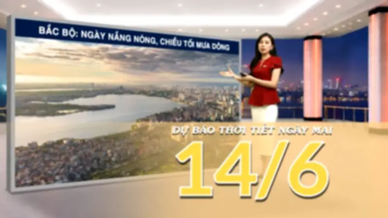 Thời tiết hôm nay: Bắc Bộ oi nóng, Trung Bộ nắng nóng, Nam Bộ mưa dông