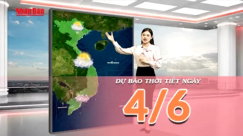 Thời tiết hôm nay phân hóa rõ nét giữa các vùng trên cả nước