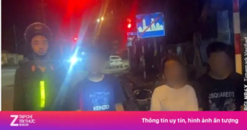 Thiếu niên 14 tuổi lái xe không mũ bảo hiểm, dùng bình xịt cay chống trả CSGT