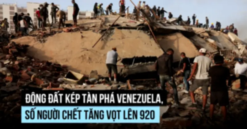 Thương vong gia tăng sau động đất kép ở Venezuela, 50.000 người còn mất tích