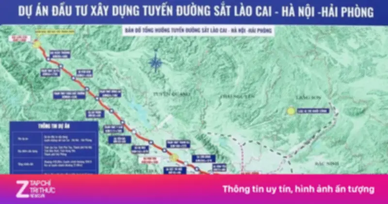 Thành lập Hội đồng thẩm định điều chỉnh Dự án đường sắt Lào Cai - Hà Nội - Hải Phòng
