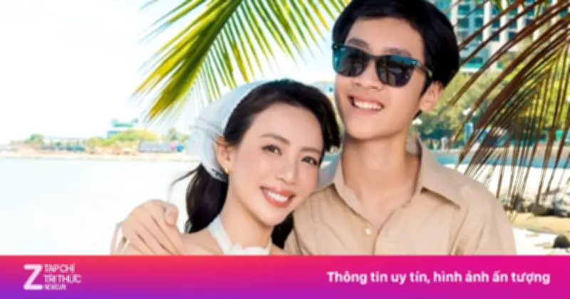 Thu Trang khoe con trai 14 tuổi cao gần 1,8 m chuẩn bị du học Pháp