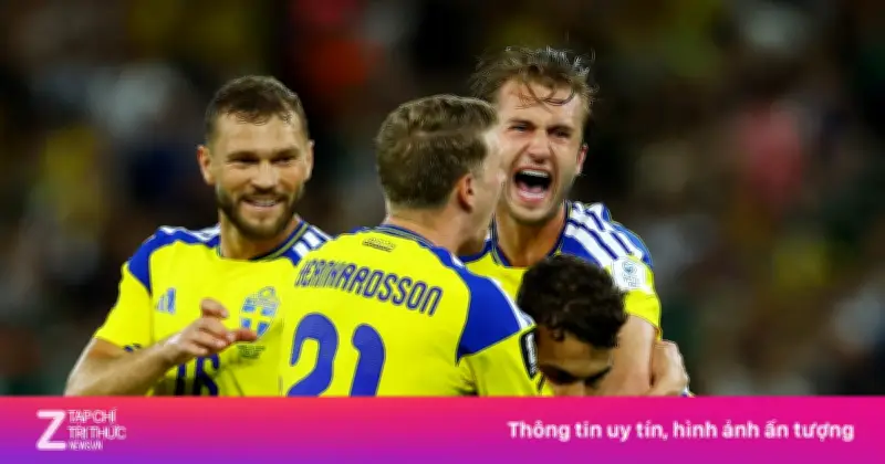Thụy Điển 2-0 Tunisia: Isak tỏa sáng với siêu phẩm