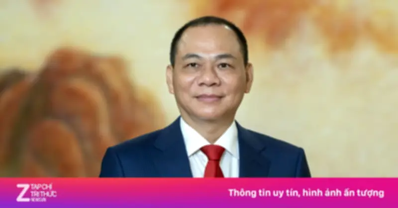 Tài sản tỷ phú Phạm Nhật Vượng tăng 2 tỷ USD sau phiên VIC tăng trần