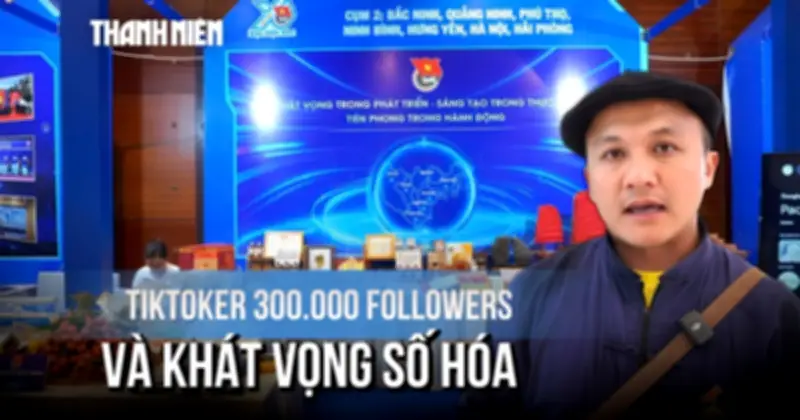 TikToker mang khát vọng số hóa đến Đại hội Đoàn toàn quốc lần thứ XIII