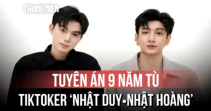 TikToker Nhật Duy Nhật Hoàng lãnh án 9 năm tù vì ma túy
